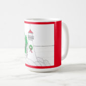 クリスマスライトハウス2コーヒーマグ コーヒーマグカップ (正面右)