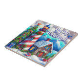 クリスマスライトハ航海のウス タイル (側面)