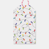 クリスマスライトパターン ギフトタグ (裏面)