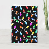 クリスマスライトパターン シーズンカード (裏面)