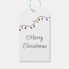 クリスマスライトフェスティバルホリデイ ギフトタグ