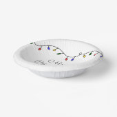 クリスマスライトフェスティバルホリデーパーティー ペーパーボウル (傾斜あり)