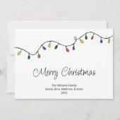 クリスマスライトフェスティバルレトロ シーズンカード (正面)