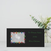 クリスマスライトフォトカード シーズンカード (スタンド正面)