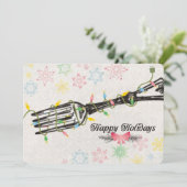 クリスマスライトフォークシェフケータリングレストラン シーズンカード (スタンド正面)