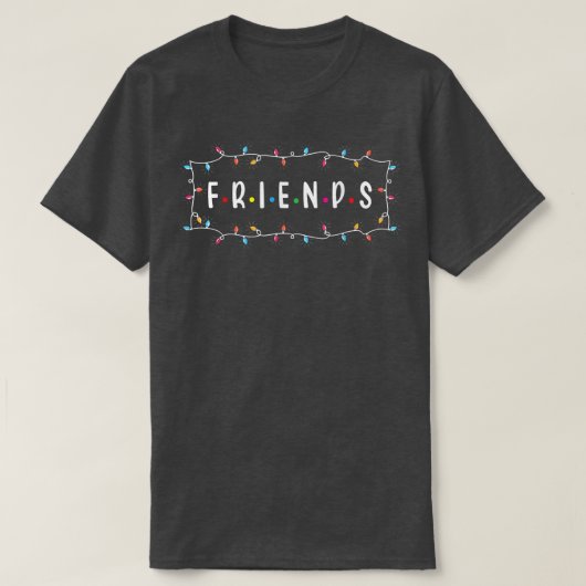 クリスマスライトフレンズ Tシャツ (デザイン正面)