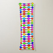 クリスマスライトブズパターン体装飾用クッション ボディピロー (正面縦)