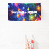 クリスマスライトブライトホリデーお洒落メリー 横断幕 (インサイチュ)