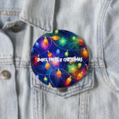 クリスマスライトブライトホリデーお洒落メリー 缶バッジ (インサイチュ)