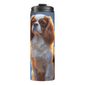 クリスマスライトホリデイを持つカバリエールキング タンブラー (正面)