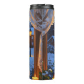 クリスマスライトホリデイを持つカバリエールキング タンブラー (裏面)