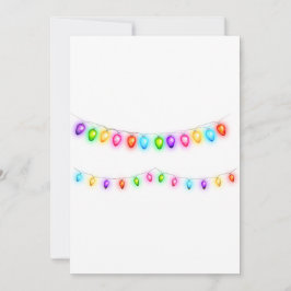 クリスマスライトホリデーカード シーズンカード