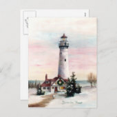 クリスマスライトポストカード シーズンポストカード (正面/裏面)