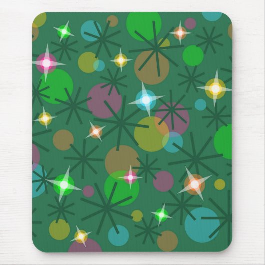 クリスマスライトマウスパッド マウスパッド (正面)