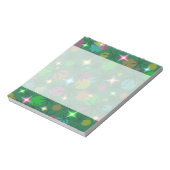 クリスマスライトメモ帳 ノートパッド (回転)