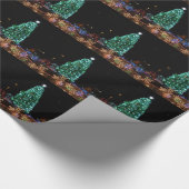 クリスマスライトラッピング紙 ラッピングペーパー (角)