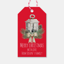 クリスマスライトランプ ギフトタグ