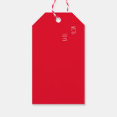 クリスマスライトランプ ギフトタグ (裏面)