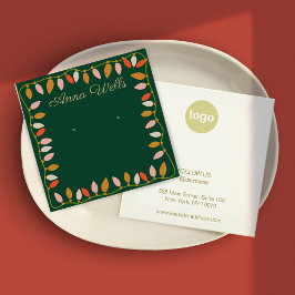 クリスマスライトロゴイヤリングディスプレイカード