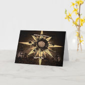 クリスマスライトロンドン(7988) カード (黄色い花)