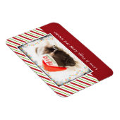 クリスマスライト付きサンタハットのクリスマスプグ マグネット (右側)