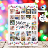 クリスマスライト季節のごあいさつ26枚 シーズンカード