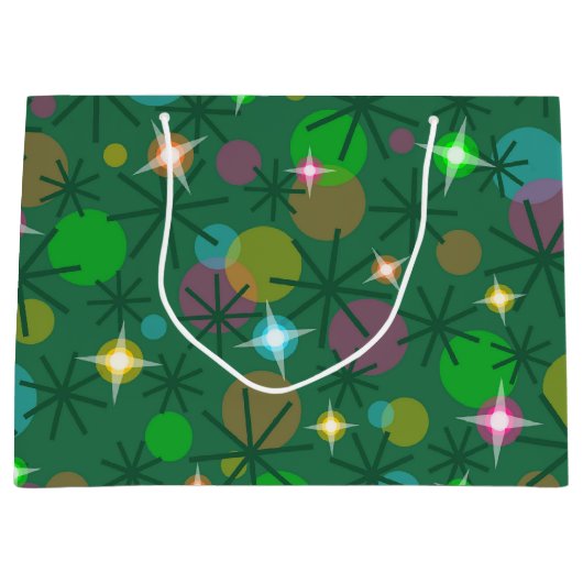 クリスマスライト抱き枕大 ラージペーパーバッグ (正面)