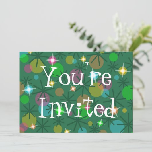 クリスマスライト'招待されました'招待 招待状 (スタンド正面)