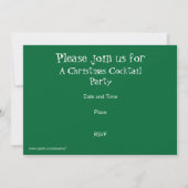 クリスマスライト'招待されました'招待 招待状