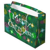 クリスマスライト文字抱き枕大 ラージペーパーバッグ (裏面アングル)