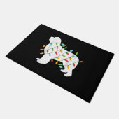 クリスマスライト新着地ギフト |愛犬家 ドアマット (アングル)