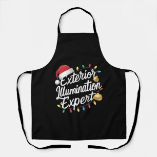 クリスマスライト装飾の外装照明のプロ エプロン
