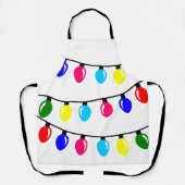 クリスマスライト エプロン (正面)