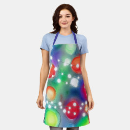 クリスマスライト エプロン