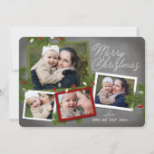 クリスマスライト |クリスマスフォトカード シーズンカード (正面)