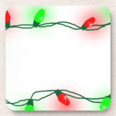 クリスマスライト コースター (正面)