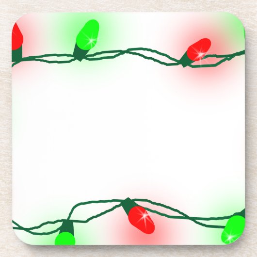 クリスマスライト コースター (正面)