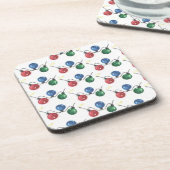 クリスマスライト コースター (左側)