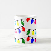 クリスマスライト コーヒーマグカップ (中央)