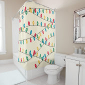 クリスマスライト シャワーカーテン (インサイチュ)
