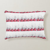 **クリスマスライト** シルバーバック アクセントクッション (正面)