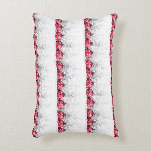 **クリスマスライト** シルバーバック アクセントクッション (正面(垂直))