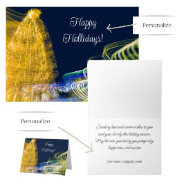 クリスマスライト シーズンカード