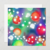 クリスマスライト シーズンカード (正面/裏面)