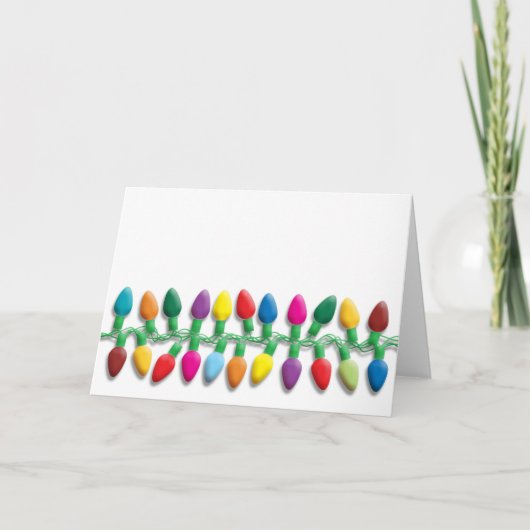 クリスマスライト シーズンカード (正面)