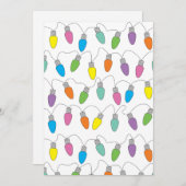 クリスマスライト シーズンカード (正面/裏面)