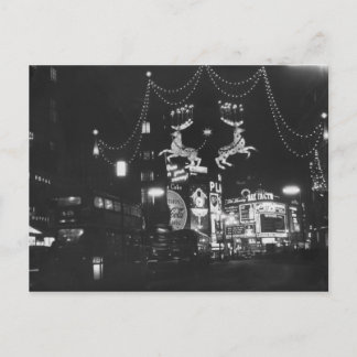クリスマスライト シーズンポストカード