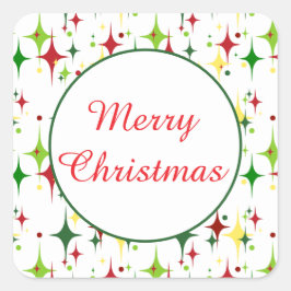 クリスマスライト スクエアシール