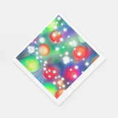 クリスマスライト スタンダードランチョンナプキン (角)