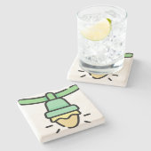 クリスマスライト ストーンコースター (横)